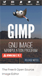 Mobile Screenshot of gimp.org