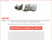 Tablet Screenshot of gimp.es