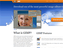 Tablet Screenshot of gimp.us.com